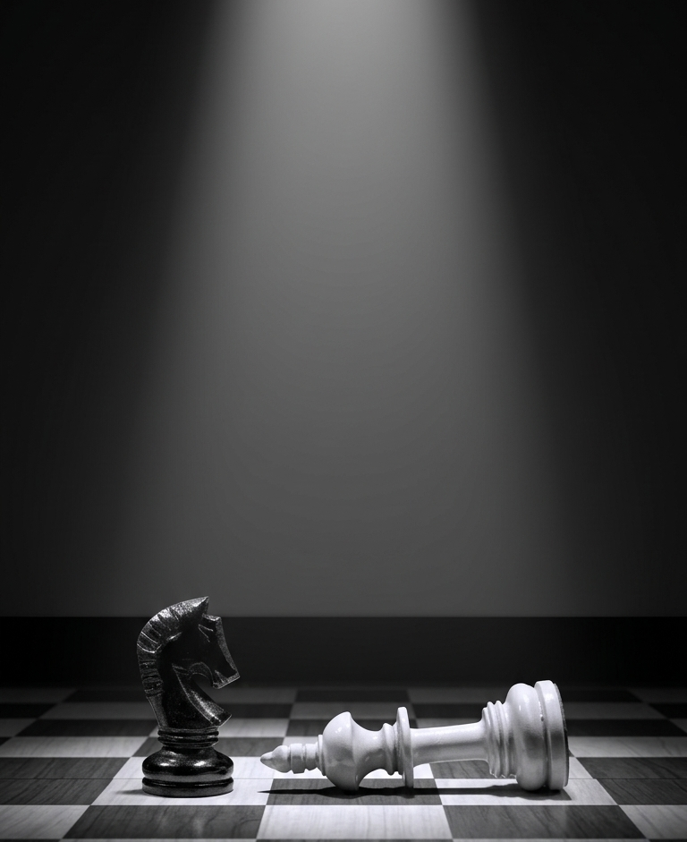 Black knight over a fallen king — YKM marketing strategy by Yuvaraj Kumar M